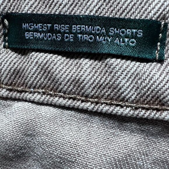 Wild fable high rise Bermuda Jean shorts light brown size 16 (33) - Picture 9 of 13